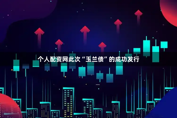 个人配资网此次“玉兰债”的成功发行